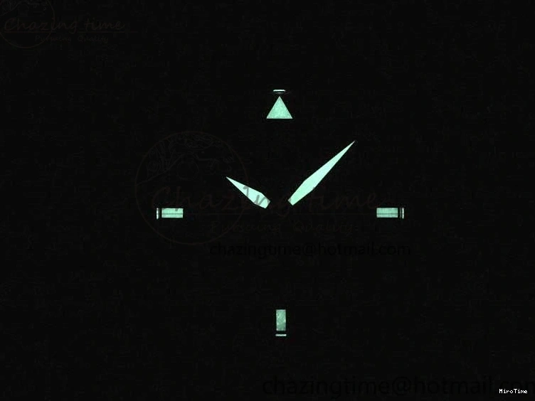 MIROTIME 0103 Pilot Chrono IW377726 ZF 1:1 Best Edition Green Dial on Brown Leather Strap A Trendsetting 7125